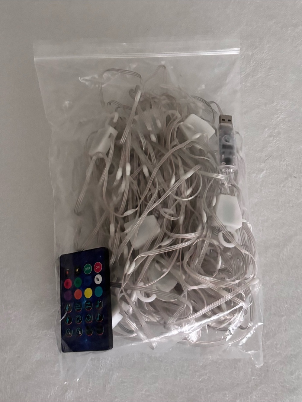 Multicolor Smart Curtain String Lights - App & Remote Control - Picture 9 of 9